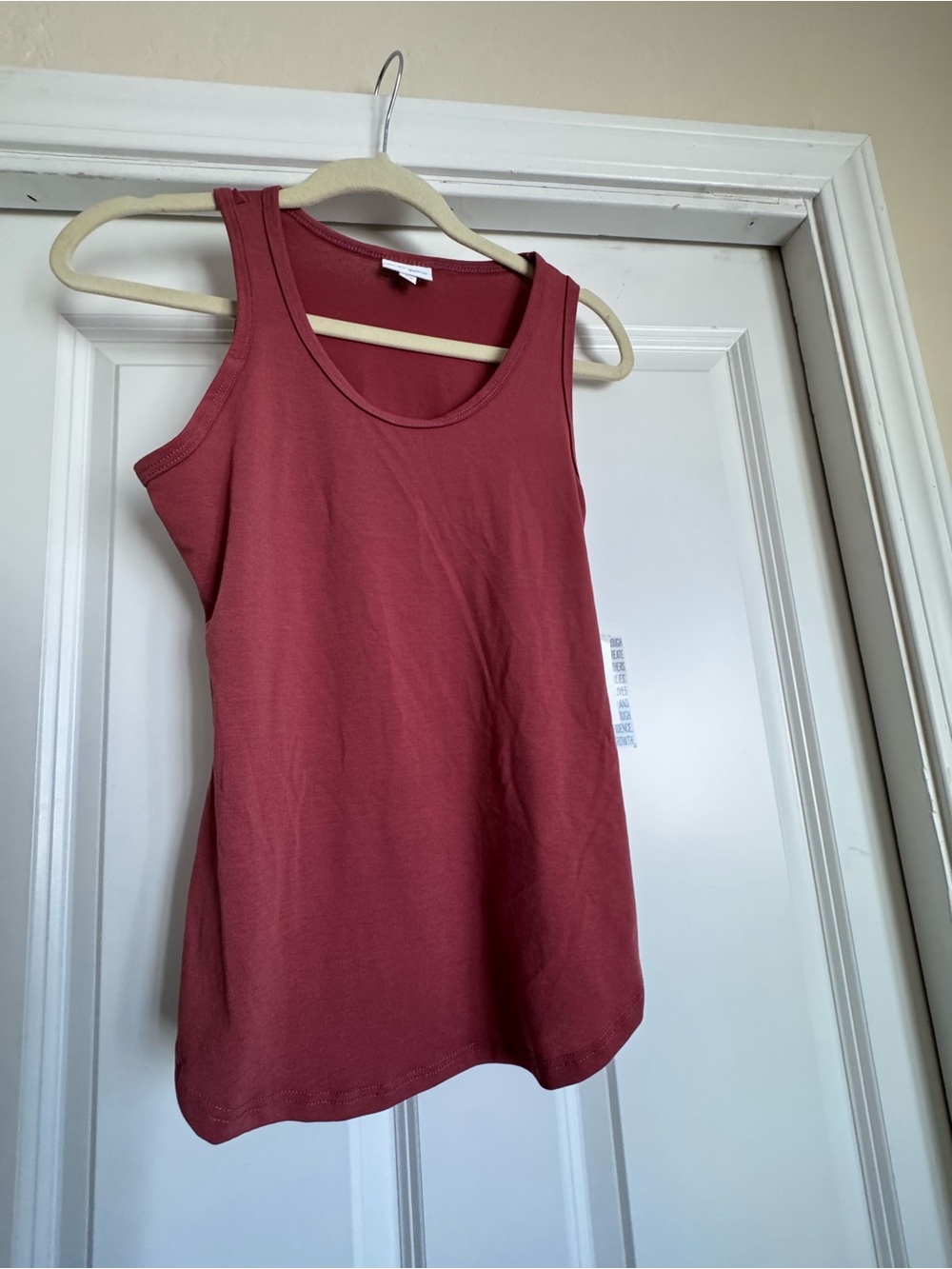 New Lularoe Size XS Extra Small Solid Dusty Rose Tank Top